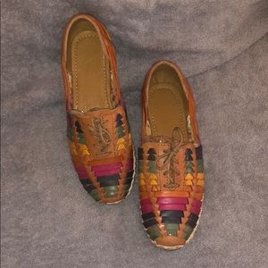Handmade leather shoes